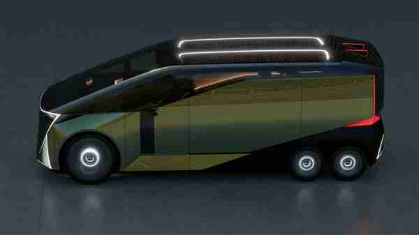 六轮超豪华面包车首发!雷克萨斯三款LS概念车亮相东京车展