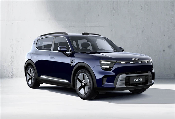 尺寸超奔驰GLB!smart精灵#5 EHD上市:使用吉利雷神混动