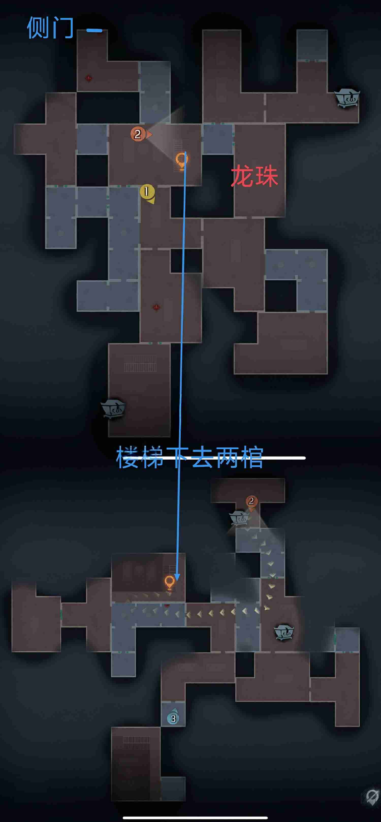 超自然行动组精绝古城困难┗型全地图小抄