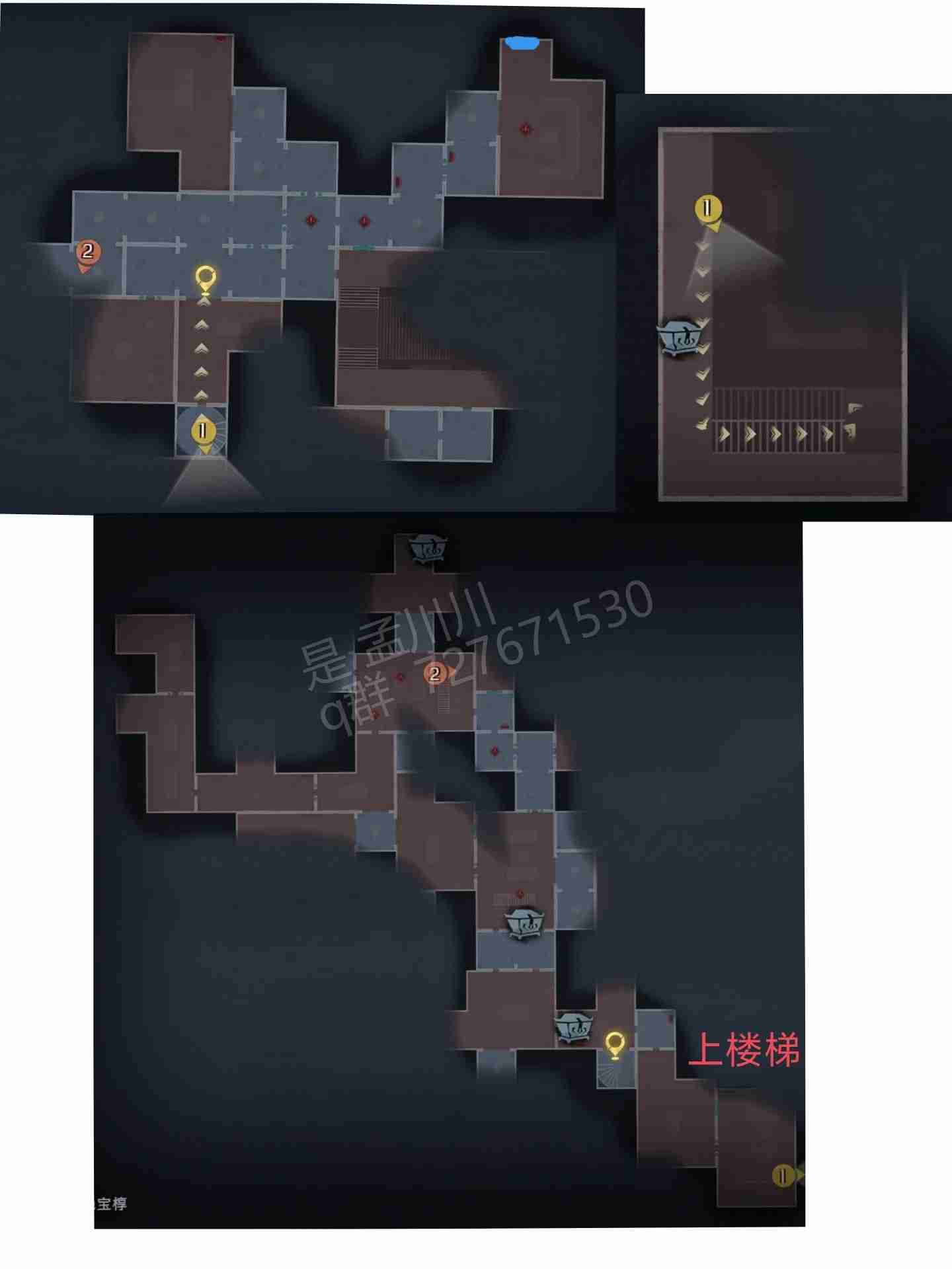 超自然行动组精绝古城困难┗型全地图小抄