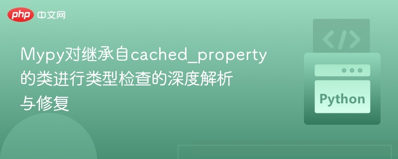 Mypy对继承自cached_property的类进行类型检查的深度解析与修复
