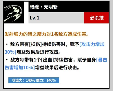 《黑色四叶草魔法帝之道》夜见技能图鉴