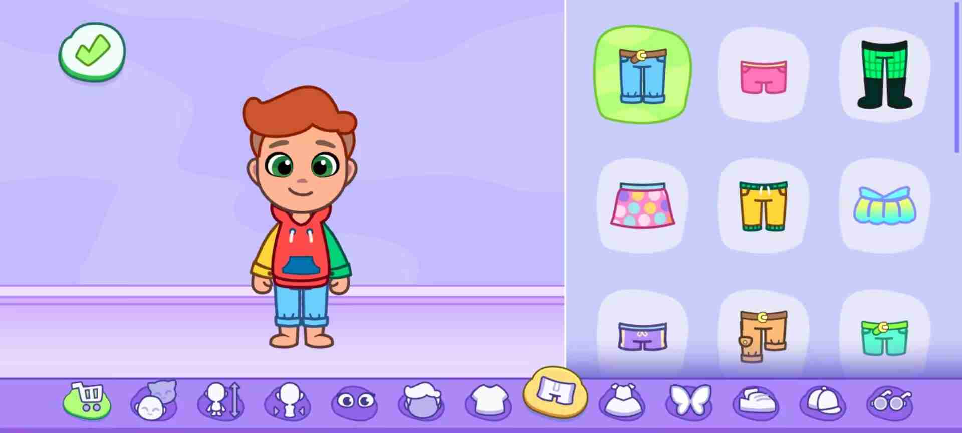 《汤姆猫小镇》角色创建系统解析