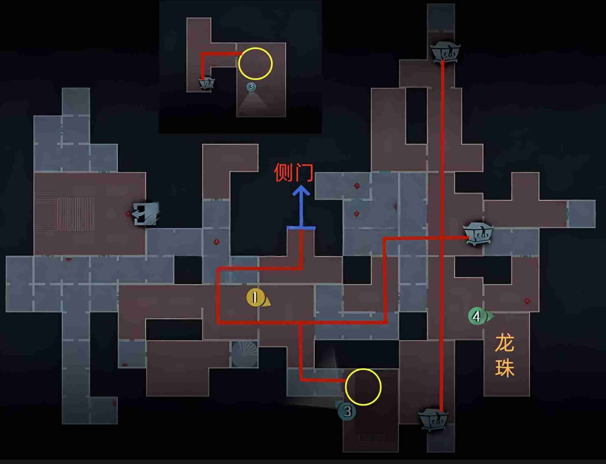 超自然行动组精绝古城困难┻型地图小抄