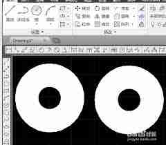 AutoCAD如何绘制圆环