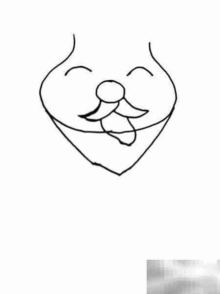 财神送福简笔画教程