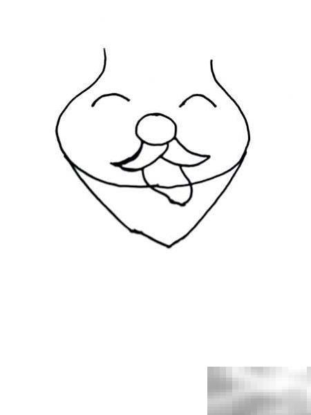 财神简笔画教学步骤详解