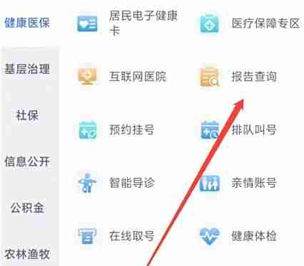 浙里办报告查询入口