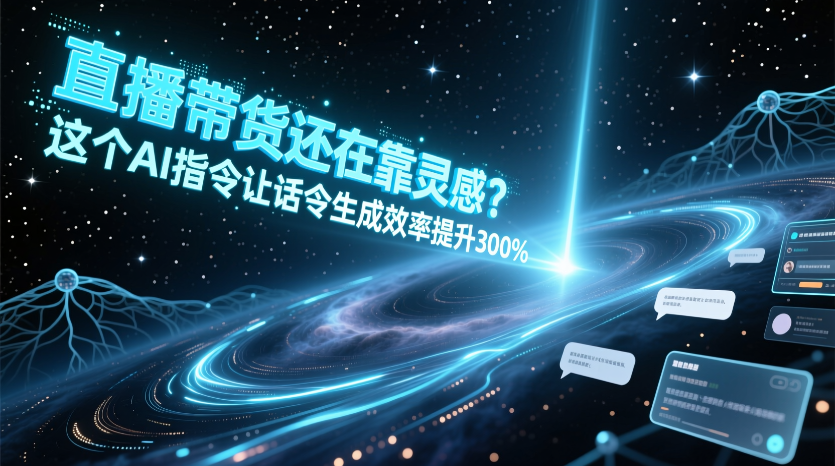 AI话术工具提升直播效率300%