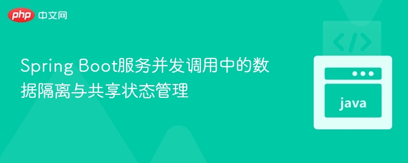 SpringBoot并发数据隔离与共享管理技巧