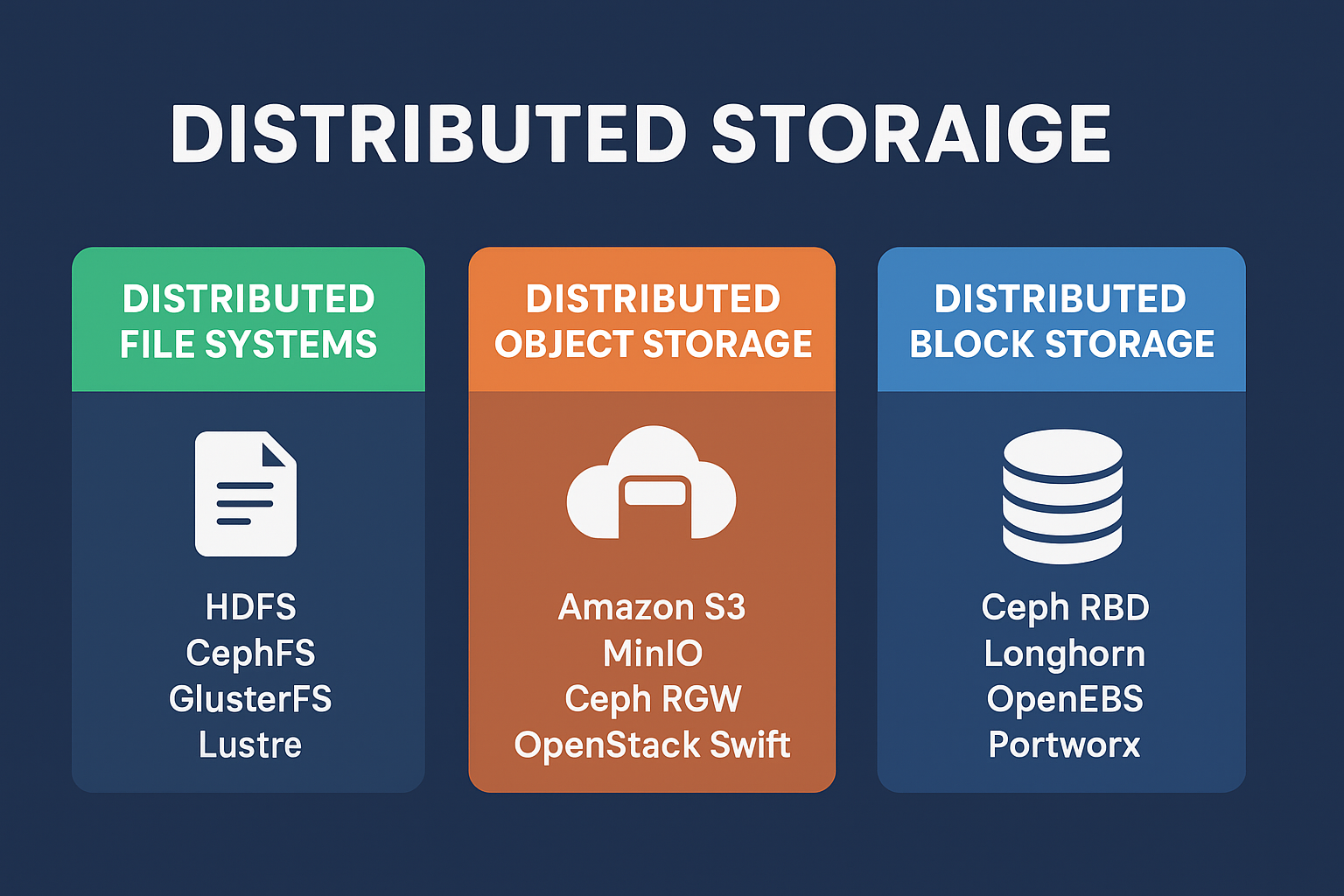 分布式存储详解：技术、应用与选型攻略