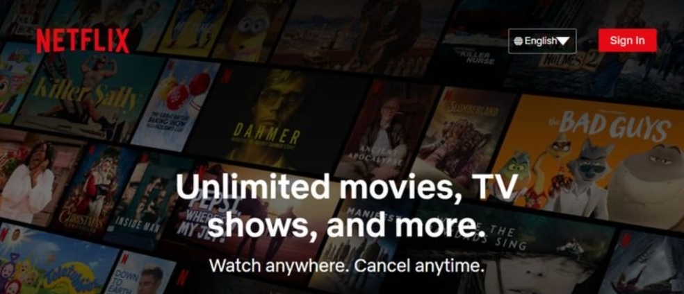 Netflix官网网页版入口地址