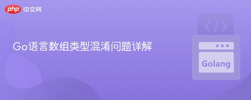 Go语言数组类型混淆问题详解