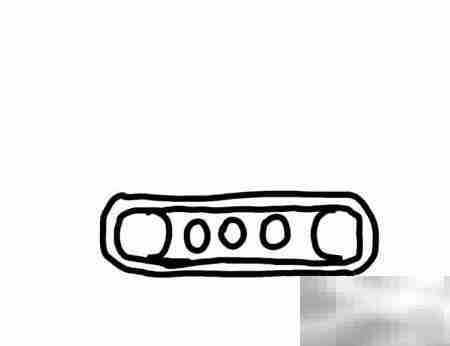 简笔画挖掘机教程