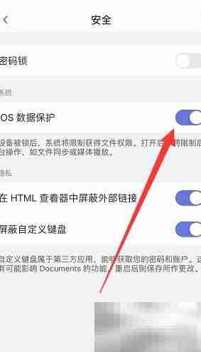 iOS Documents数据保护开启方法