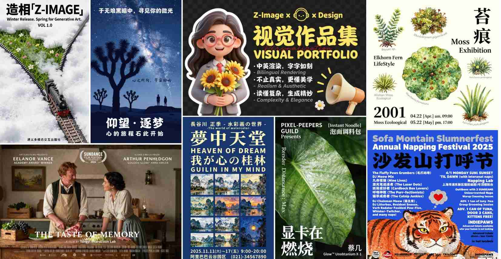 6B参数硬刚旗舰模型 阿里最新生图模型掀桌了！