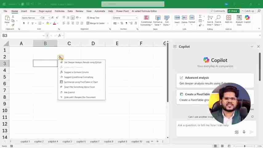 Excel Copilot完全指南：利用AI提升数据分析效率