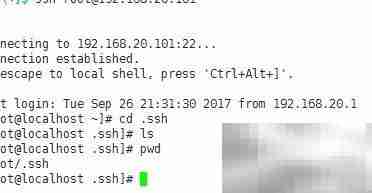 Linux双机互信与秘钥登录