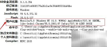 如何查看电脑浏览器UserAgent