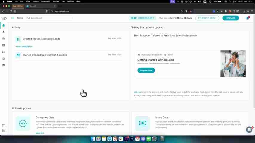 利用AI在五分钟内高效生成潜在客户：UpLead深度教程