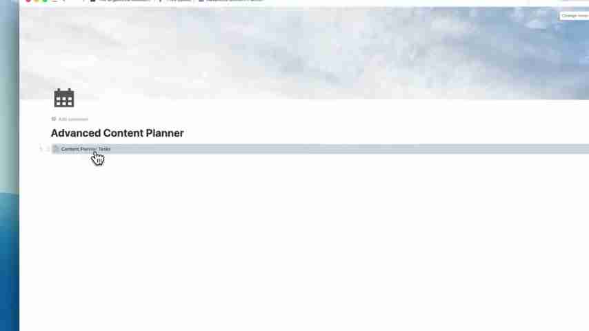 Notion高级内容规划:自动化你的YouTube和社会媒体策略