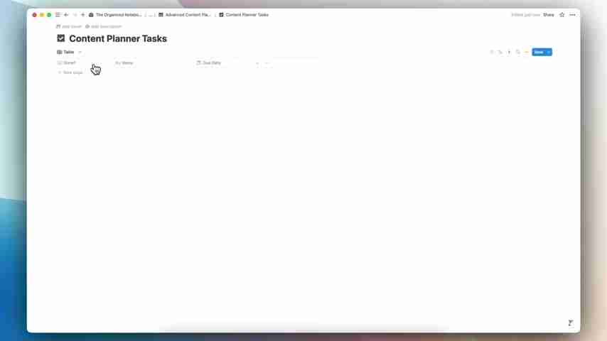 Notion高级内容规划:自动化你的YouTube和社会媒体策略