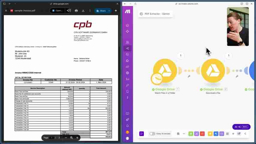 Gemini AI 与 Make：PDF 自动化分析终极指南