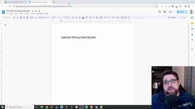 构建你的专属卡牌游戏：Asteroid Mining Deck Builder全面指南
