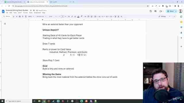 构建你的专属卡牌游戏：Asteroid Mining Deck Builder全面指南