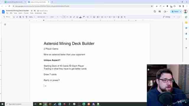 构建你的专属卡牌游戏：Asteroid Mining Deck Builder全面指南