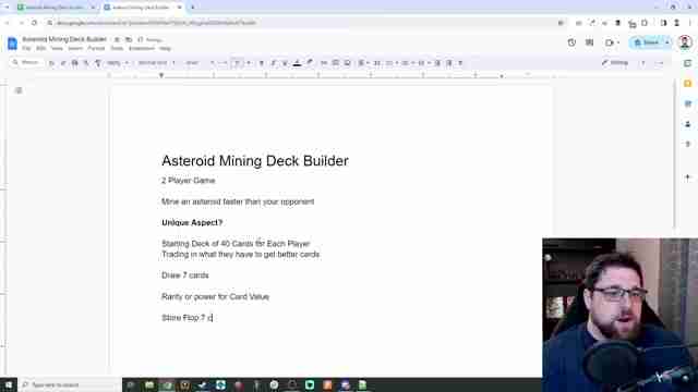 构建你的专属卡牌游戏：Asteroid Mining Deck Builder全面指南
