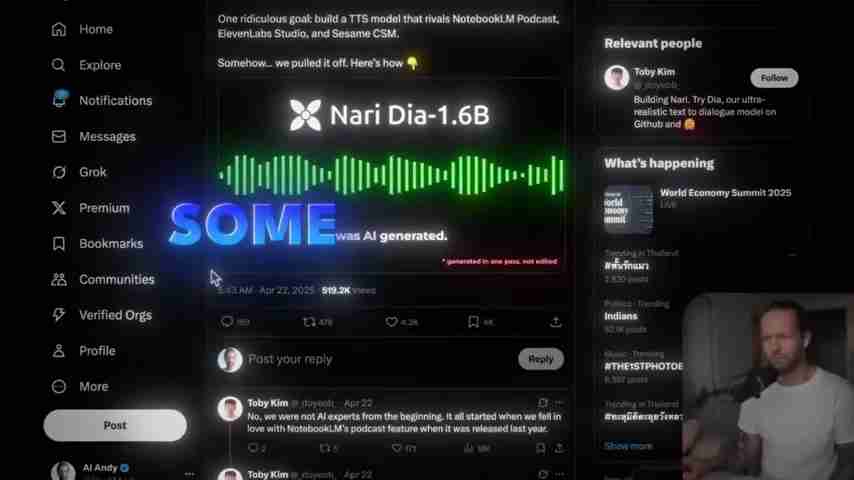 Dia: 免费AI语音生成模型颠覆ElevenLabs?全面测评与教程