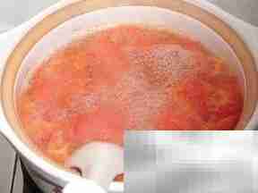 自制西红柿牛肉汤