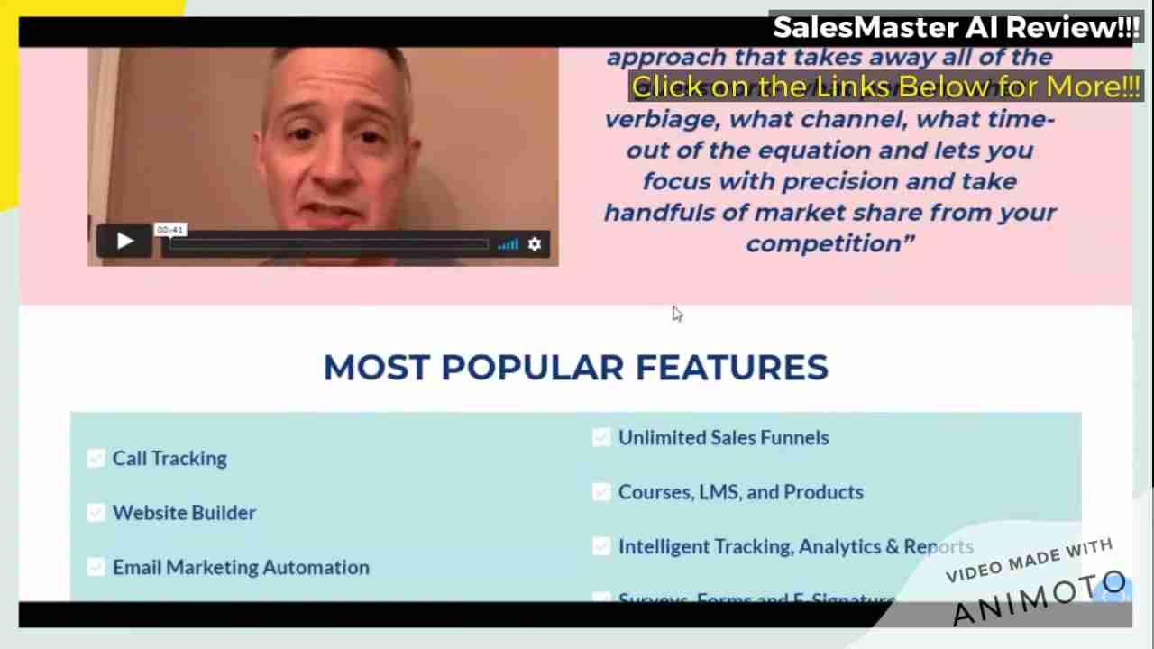 SalesMaster AI：颠覆销售的智能平台，加速企业增长