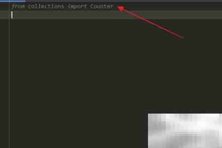 Python字典转Counter技巧