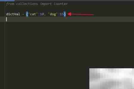 Python字典转Counter技巧