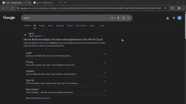 AI+Vercel+GitHub，新手建站教程