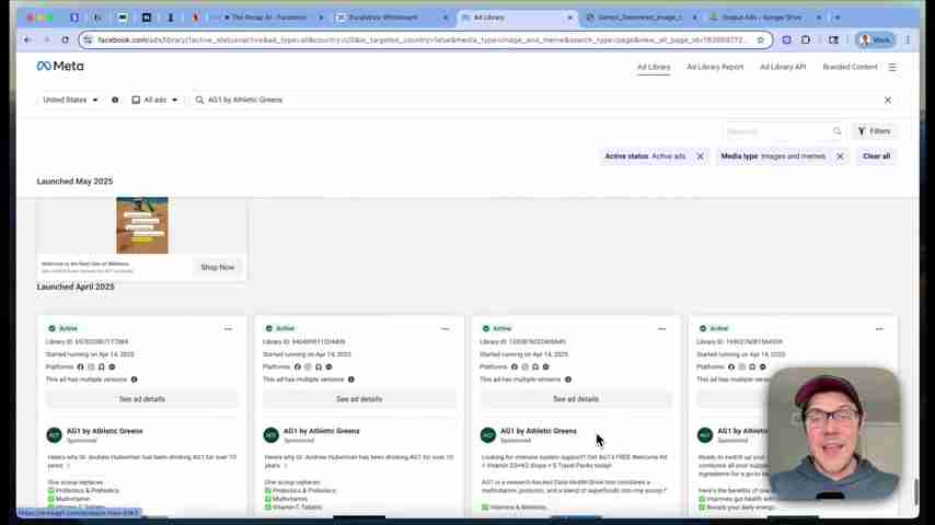 AI驱动的Facebook广告盗窃:窃取竞争对手广告创意并提升营销效果