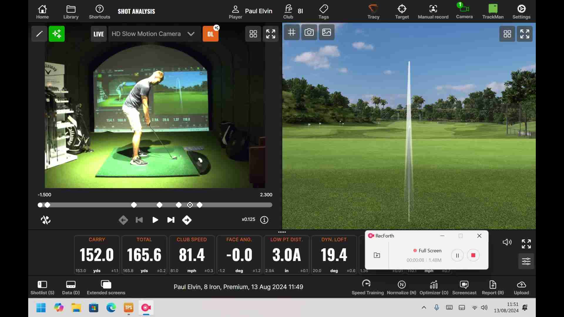 TrackMan 新视频软件:深度分析高尔夫挥杆