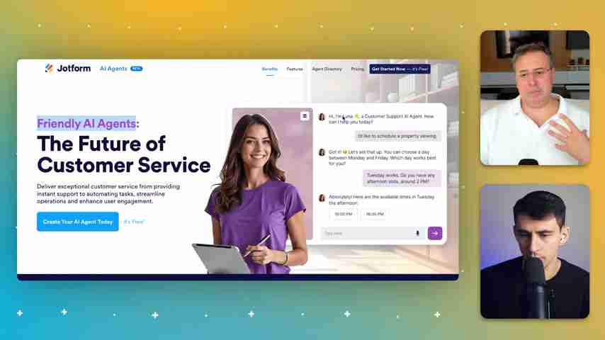 AI客服席卷而来?深入了解Jotform AI Agents的客户服务革命