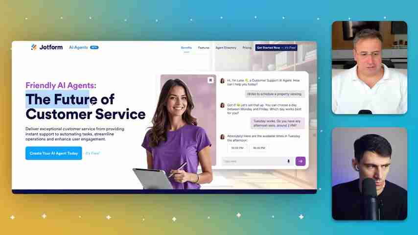 AI客服席卷而来?深入了解Jotform AI Agents的客户服务革命
