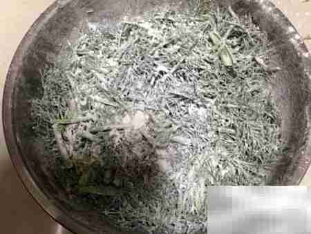 茴香蒸菜,家常美味