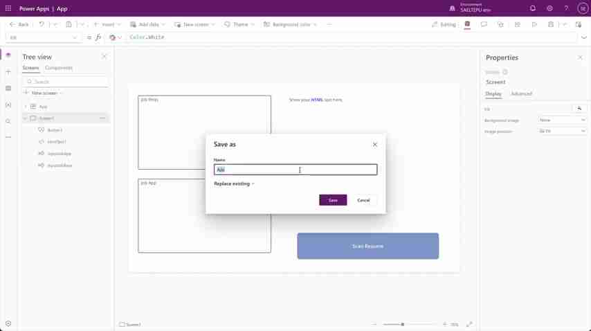 Power Platform AI 简历分析器:快速构建教程