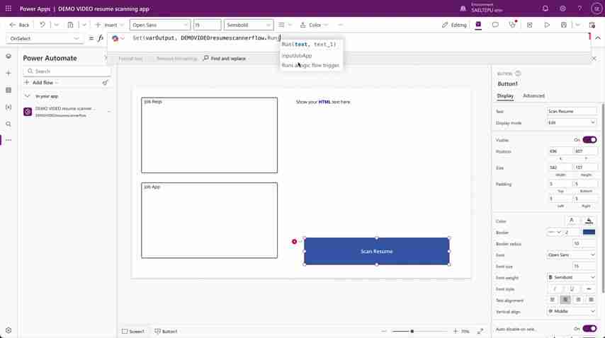Power Platform AI 简历分析器:快速构建教程
