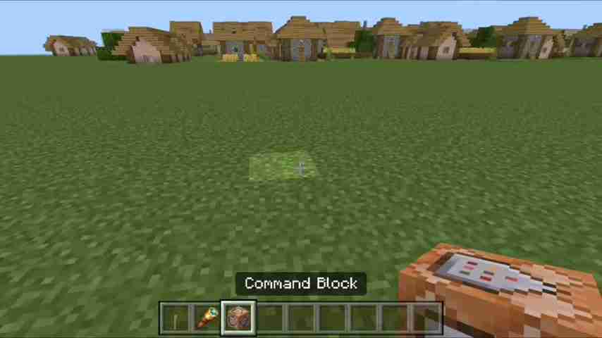 Minecraft指令教学：轻松创建大型村庄 (Plains Village)