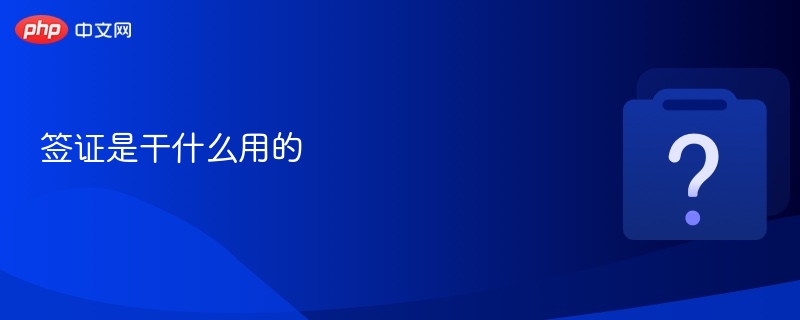 签证作用及申请流程全解析