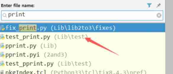 pycharm怎么跳转到文件-pycharm跳转到文件的方法