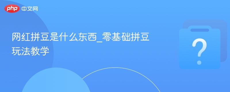 网红拼豆是什么？新手拼豆教程