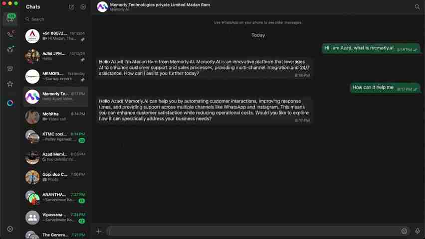 Memory.AI:革新客户互动与销售流程的智能平台