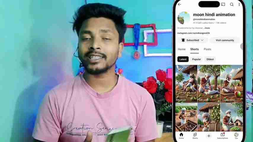 AI语音克隆教程：模仿Moon Hindi Animation的声音